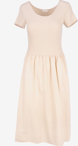 Robe d’été 'Ayda' Seasons of April en beige : devant