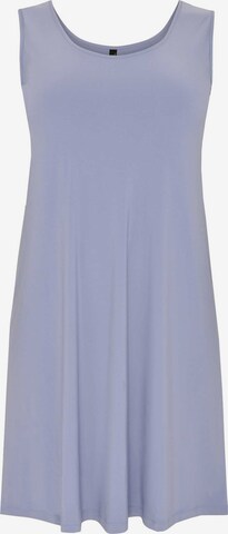 Yoek Dress in Blue: front