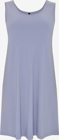 Yoek Dress in Blue: front