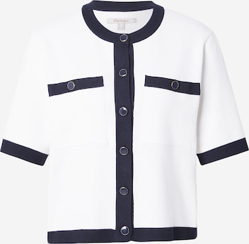 Barbour Neuletakki 'Sloane' värissä valkoinen: etupuoli