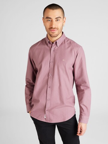 Carhartt WIP Regular fit Overhemd 'Bolton' in Lila: voorkant