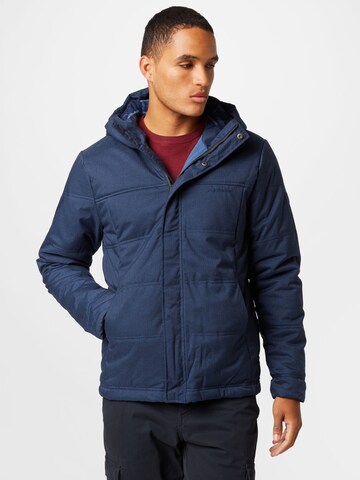 Ragwear Between-Season Jacket 'TODEN' in Blue: front