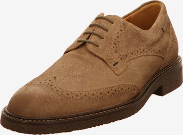 MEPHISTO Lace-Up Shoes in Brown: front