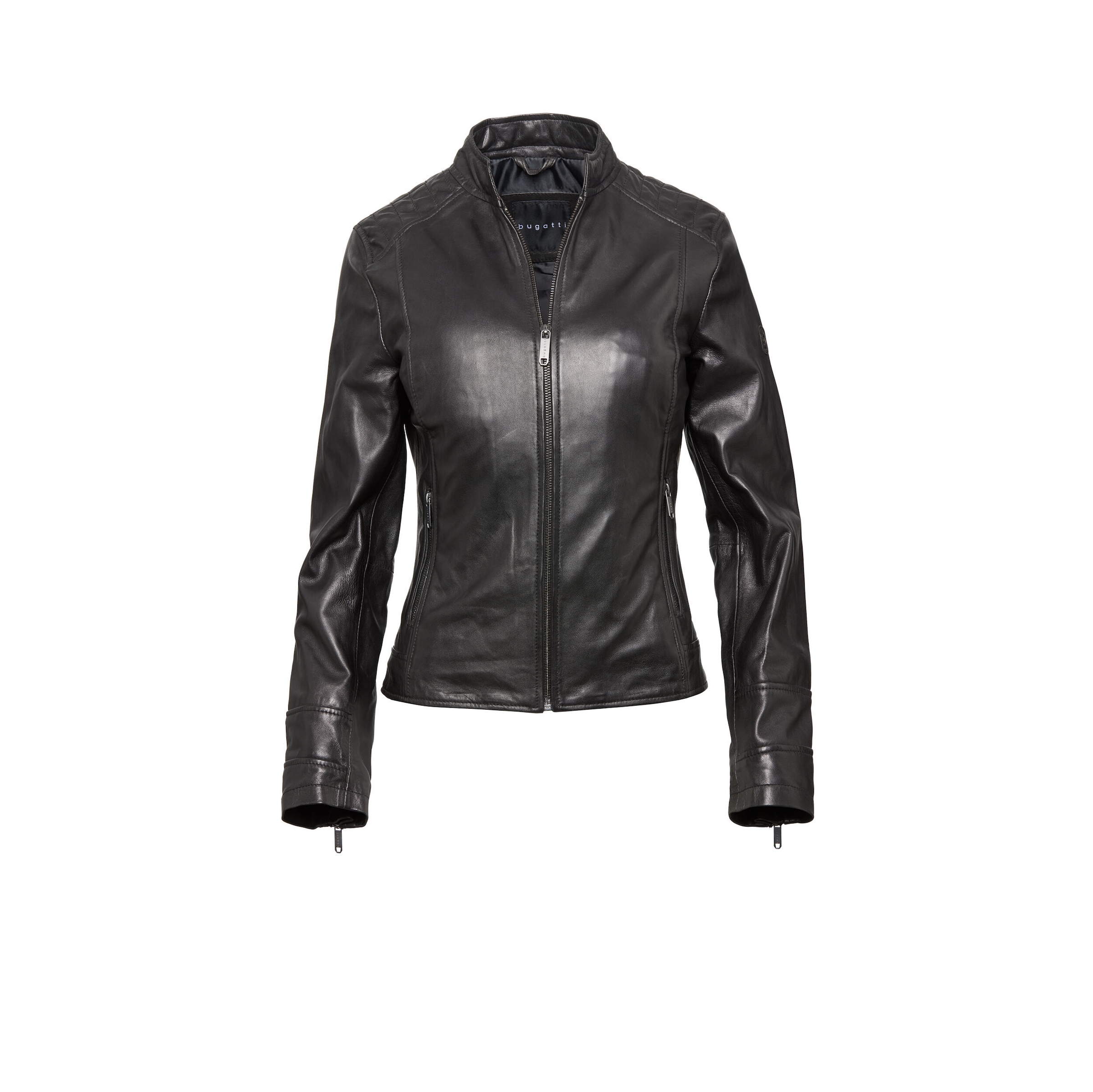 bugatti Tussenjas in Zwart: voorkant