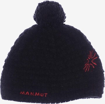 MAMMUT Hat & Cap in One size in Black: front