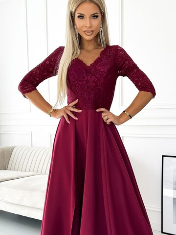Numoco Evening Dress 'Maxikleid Amber' in Red