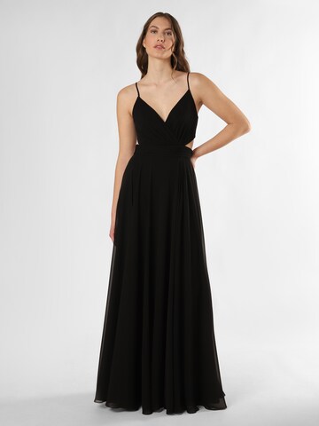 Marie Lund Evening Dress in Black: front