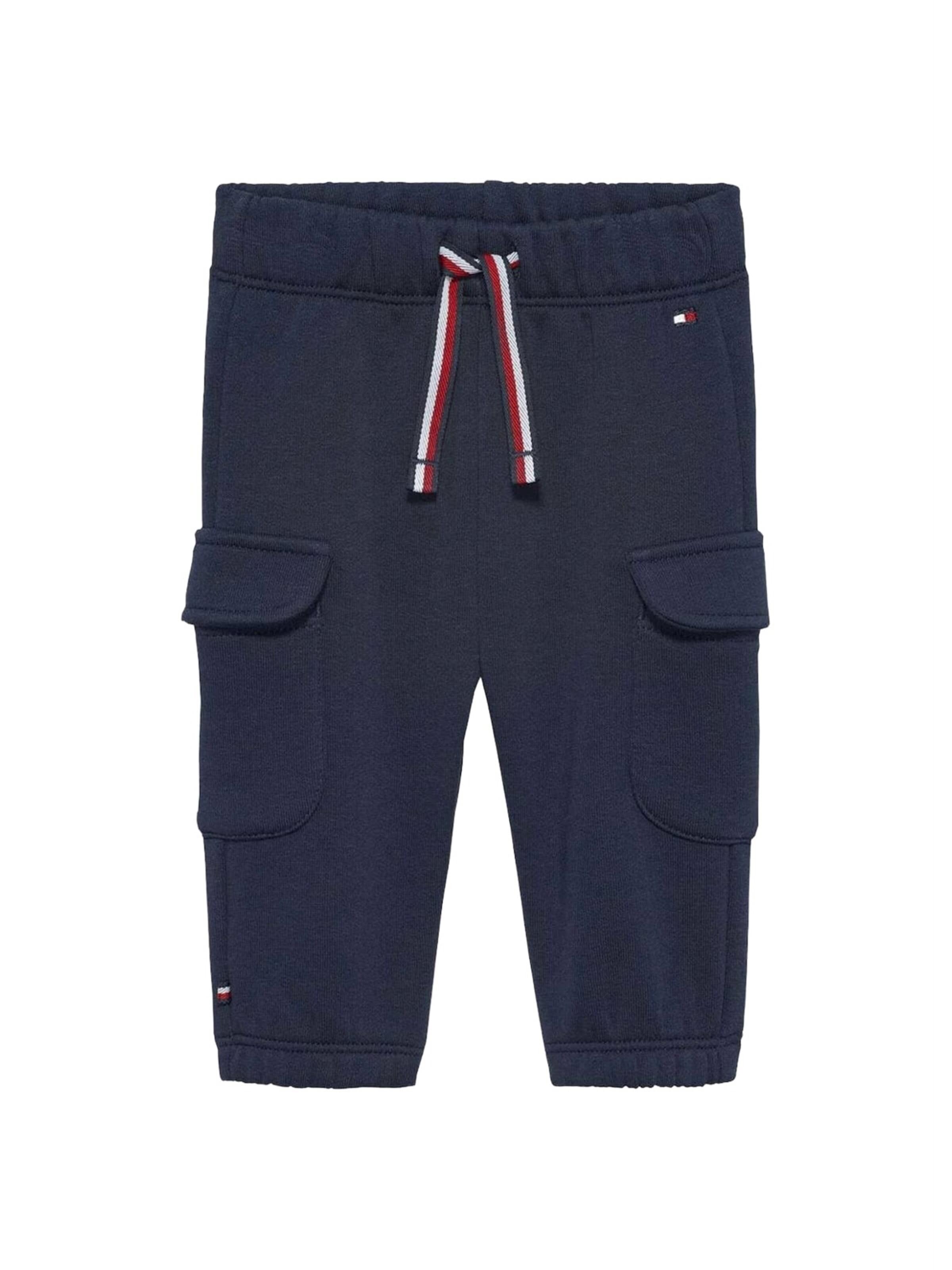 Regular Pantalon Tommy Hilfiger Kids en bleu : devant