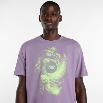 T-Shirt 'Vortex Performance T-Shirt' new balance en violet