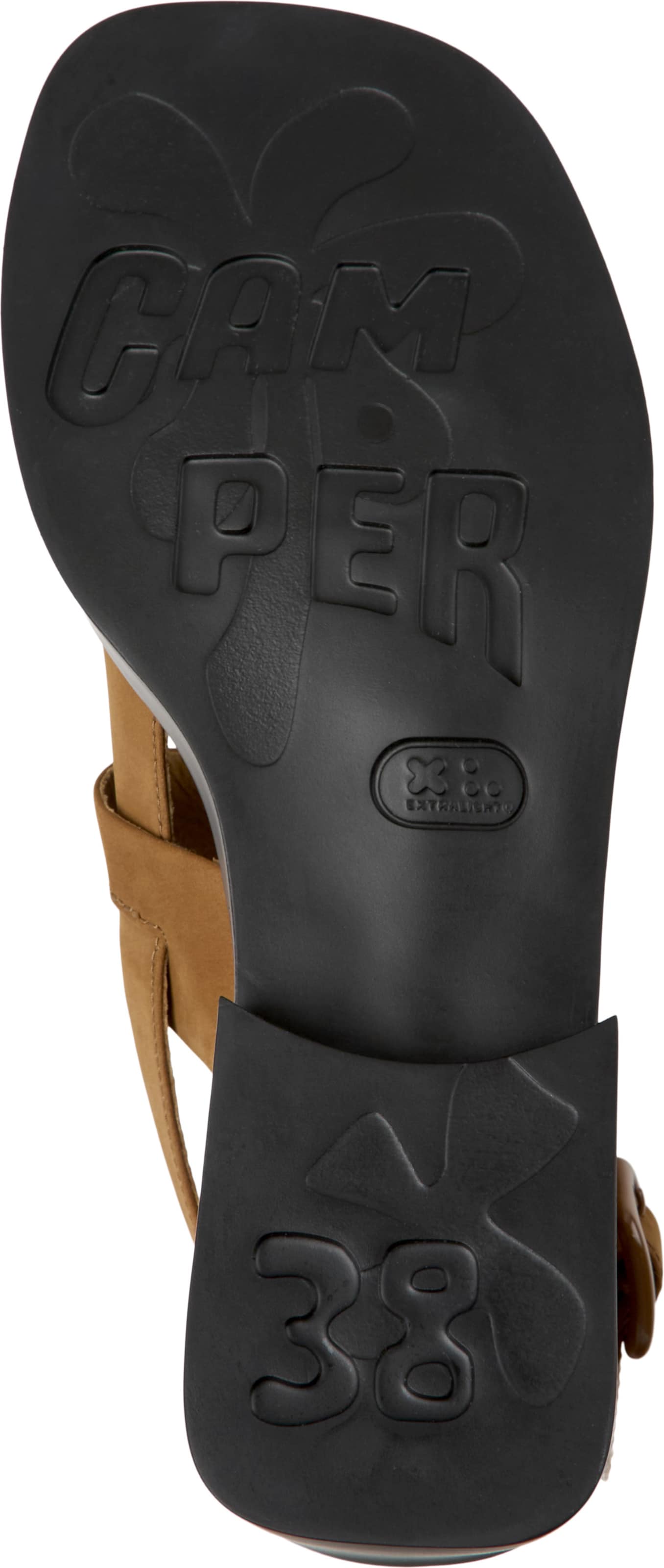 Sandalo con cinturino 'Dana' di CAMPER in marrone