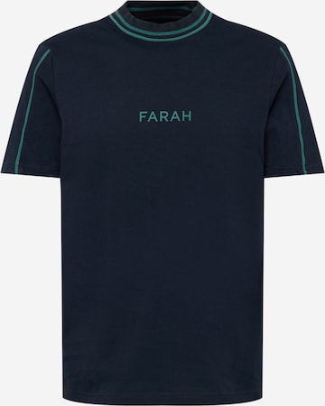 FARAH Shirt 'CHAIN' in Blue: front