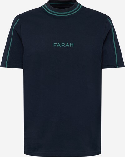 FARAH Camiseta 'CHAIN' en navy / turquesa, Vista del producto