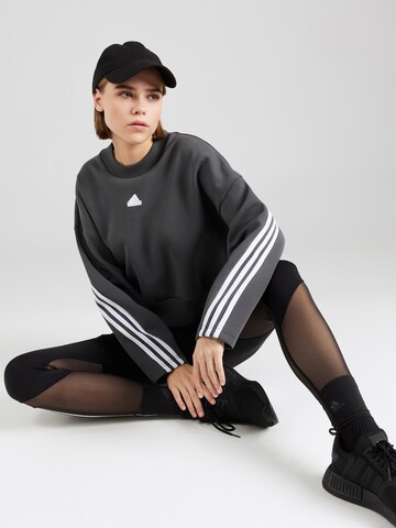 ADIDAS SPORTSWEAR Αθλητική μπλούζα φούτερ 'Future Icons 3' σε γκρι