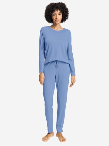 Pantalon de pyjama 'Sleep & Lounge' Hanro en bleu