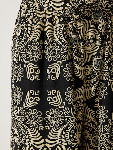 Happiness İstanbul Široke hlačnice Hlače | črna barva