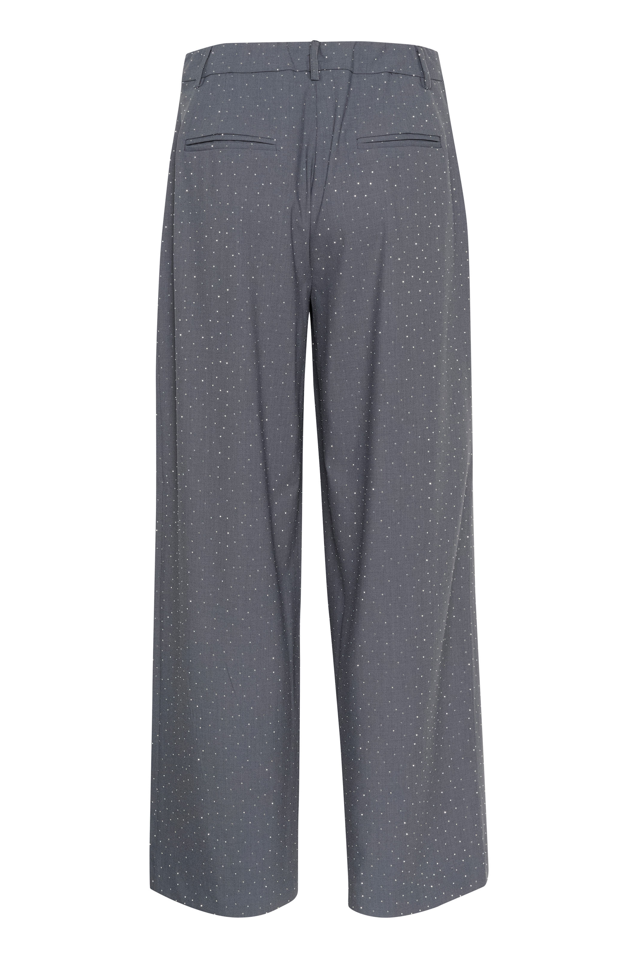 Cream Voľný strih Plisované nohavice 'CR Carol' - Sivá