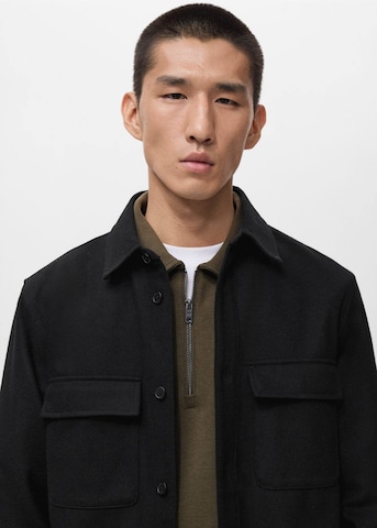 MANGO MAN Jacke 'Margon' in Schwarz