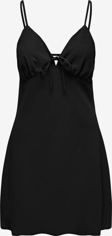 Robe d’été 'METTE' ONLY en noir : devant