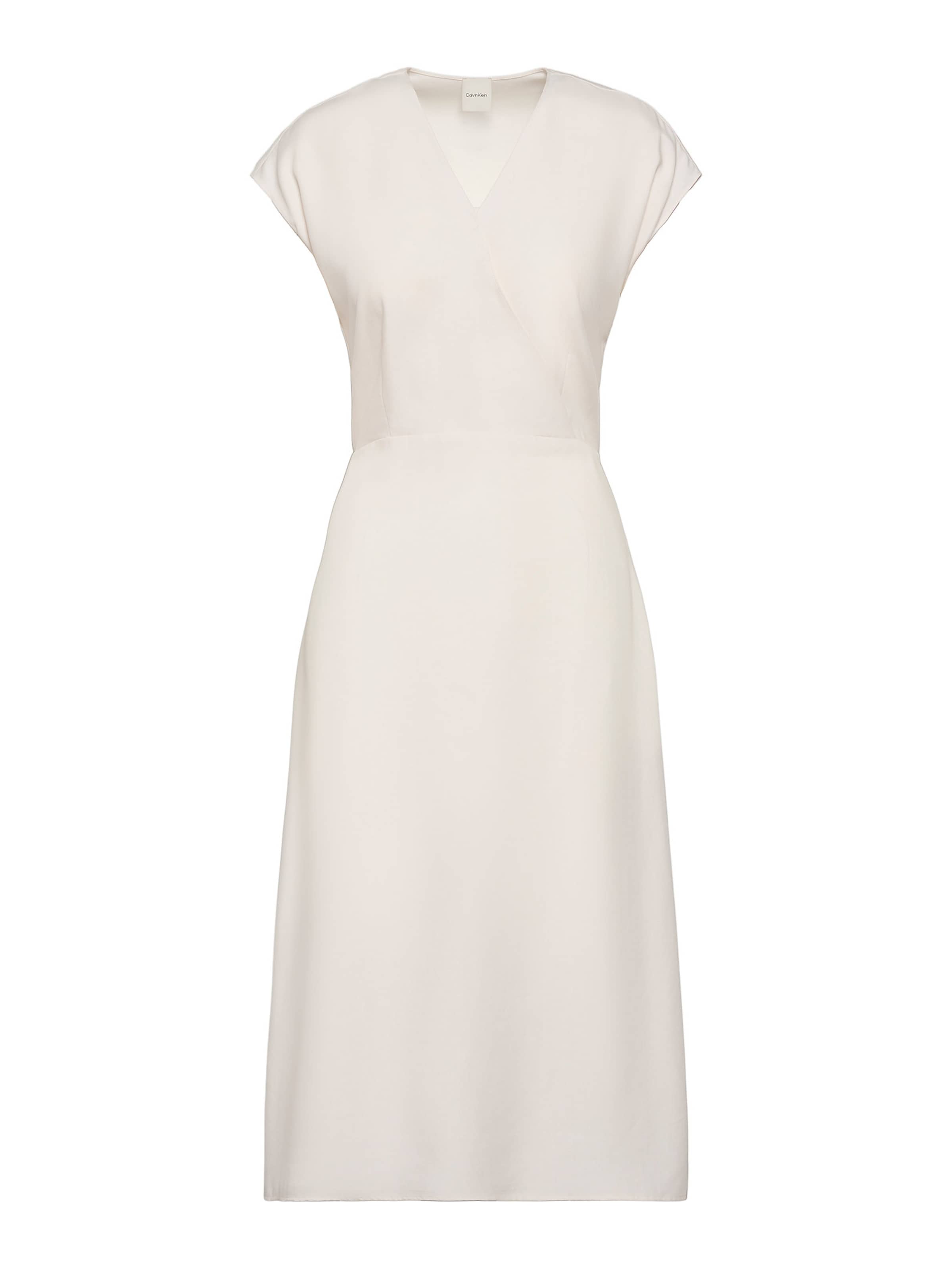 Robe Calvin Klein en blanc : devant
