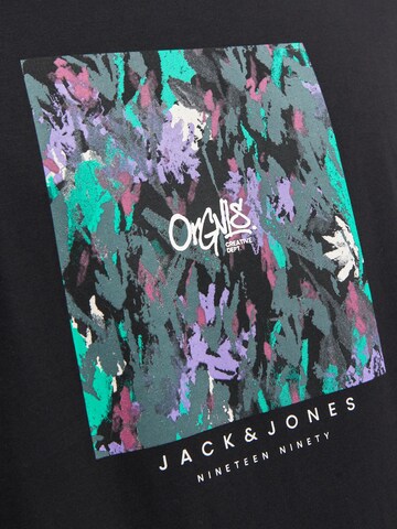 Tricou 'SILVER LAKE' de la JACK & JONES pe negru