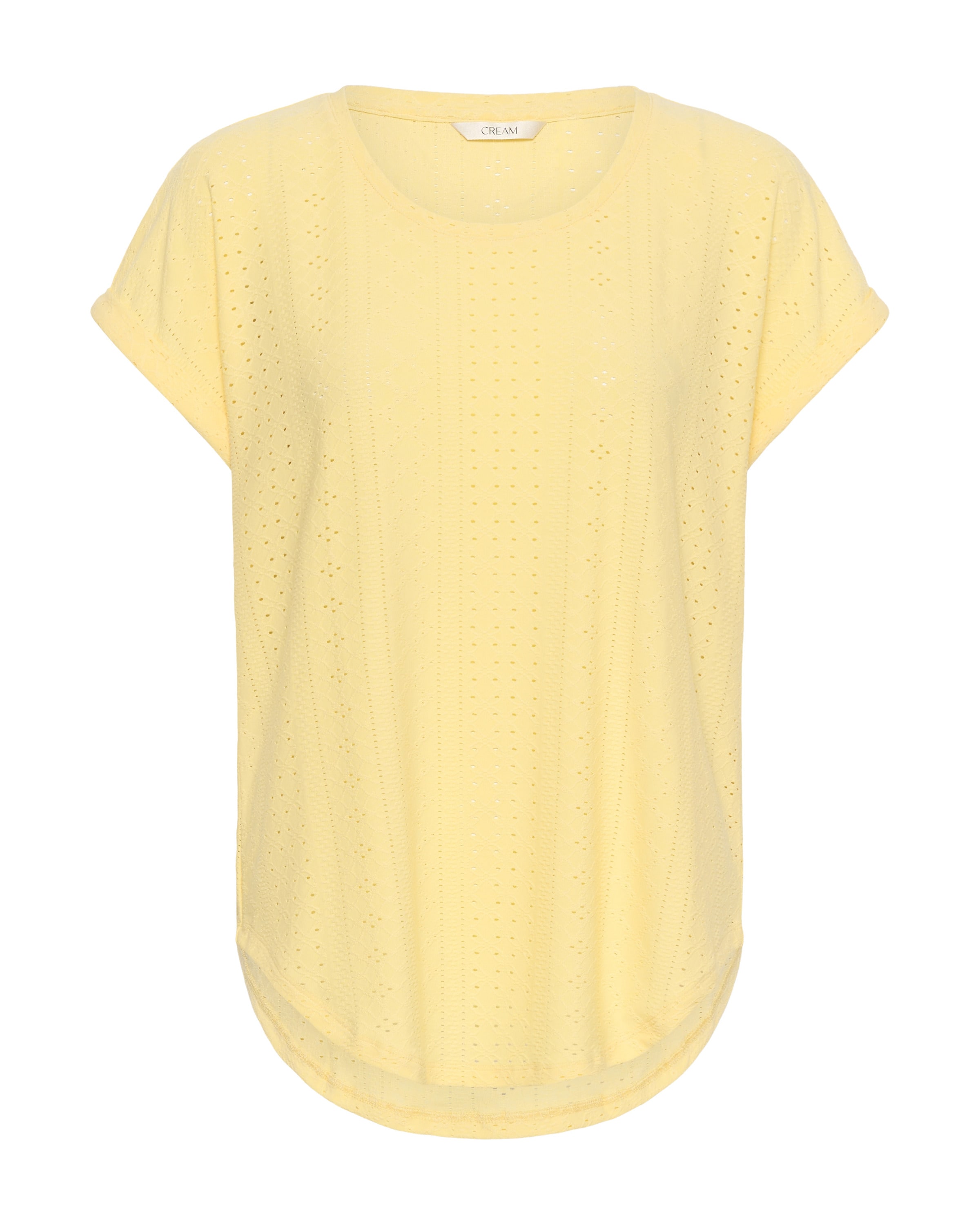 T-shirt 'CRMianna' Cream en jaune : devant
