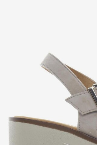 GABOR Sandals & High-Heeled Sandals in 38,5 in Grey