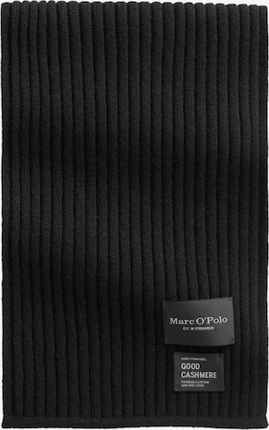 Écharpe Marc O'Polo en noir : devant