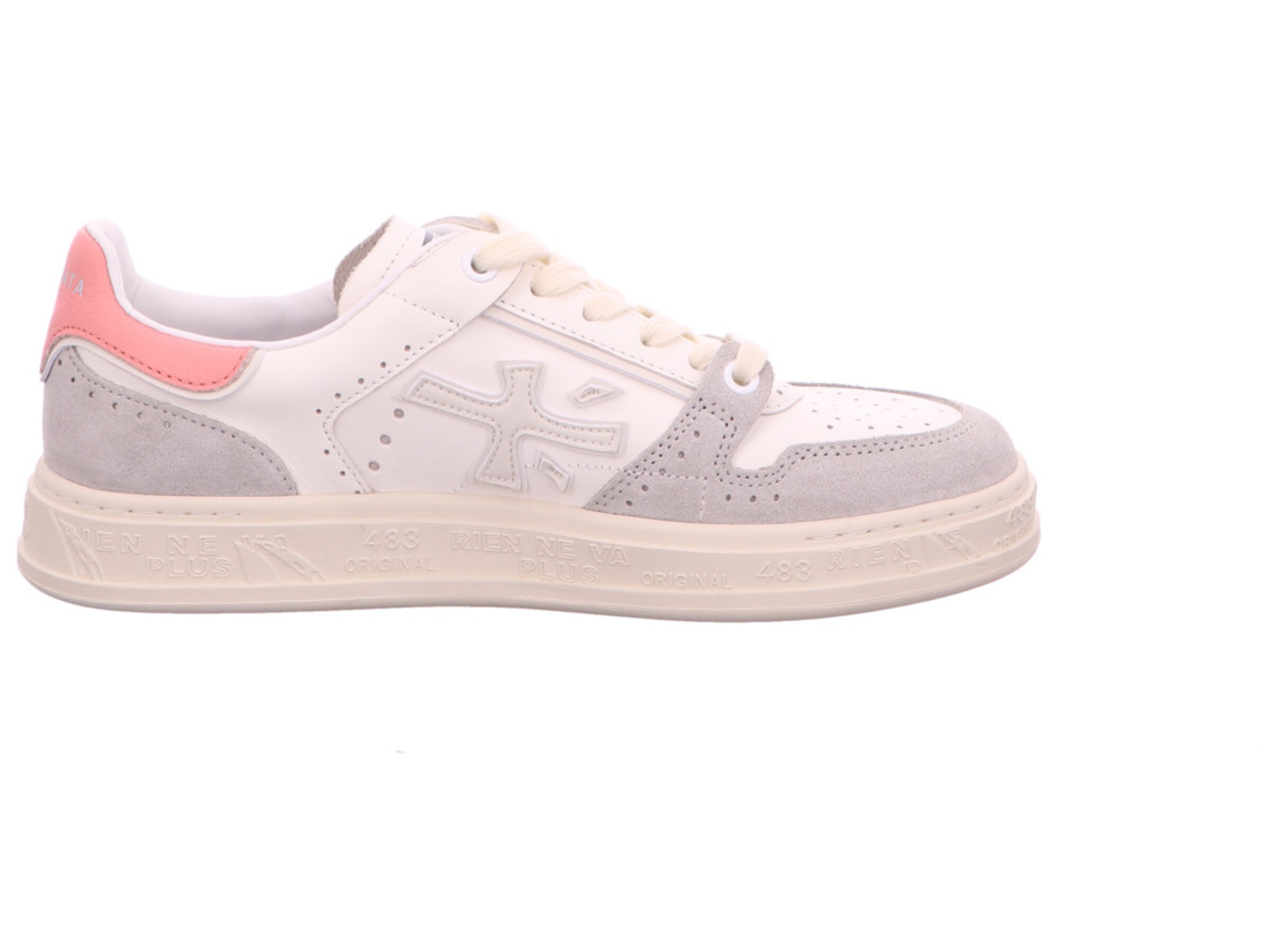 Premiata Schnürschuh in Weiß