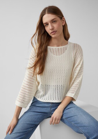 Pull-over s.Oliver en beige : devant