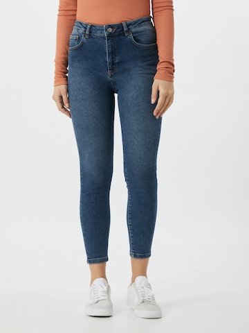 NU-IN Skinny Jeans in Blue: front