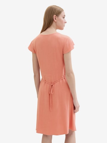 TOM TAILOR DENIM - Vestido em laranja