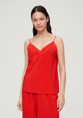 s.Oliver Top in Red: front