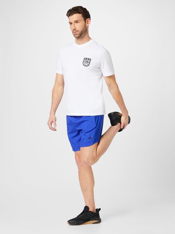 ADIDAS PERFORMANCE Regular Sportshorts 'Hiit Base ' in Blau