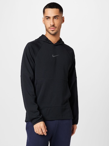 NIKE - Sweatshirt de desporto em preto: frente