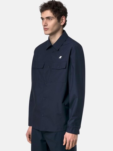 Veste mi-saison K-Way en bleu