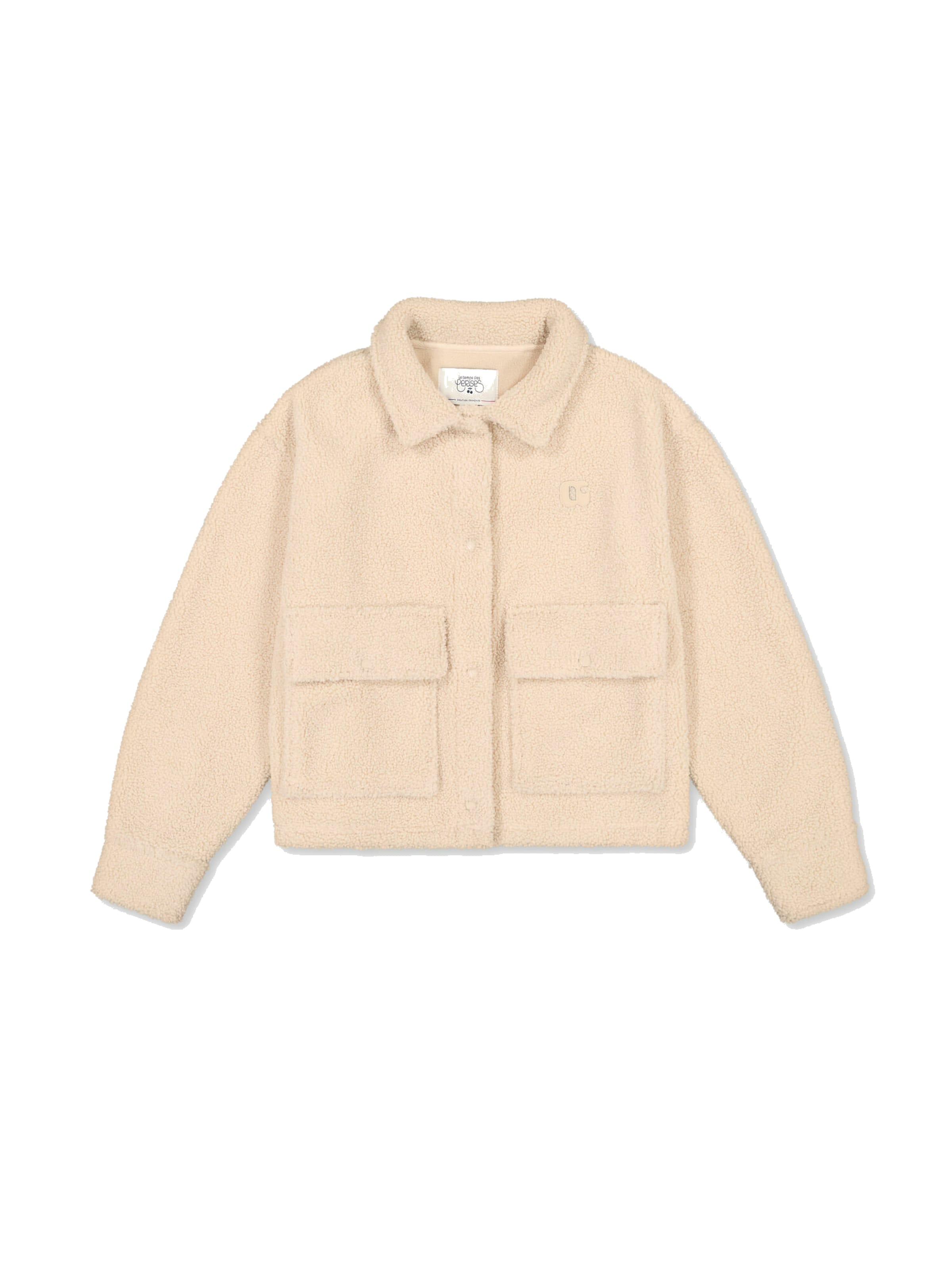 Le Temps Des Cerises Tussenjas in Beige: voorkant