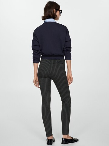 MANGO Skinny Leggings 'BONR' in Grau