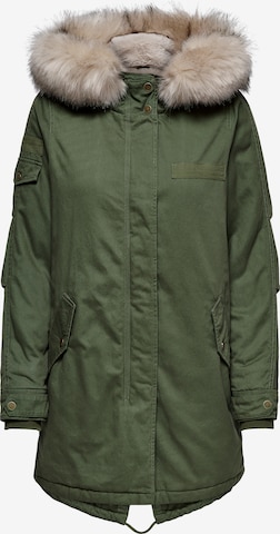 ONLY Winter Parka 'May Life' in Green: front