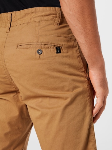 INDICODE JEANS Normální Chino kalhoty – zelená