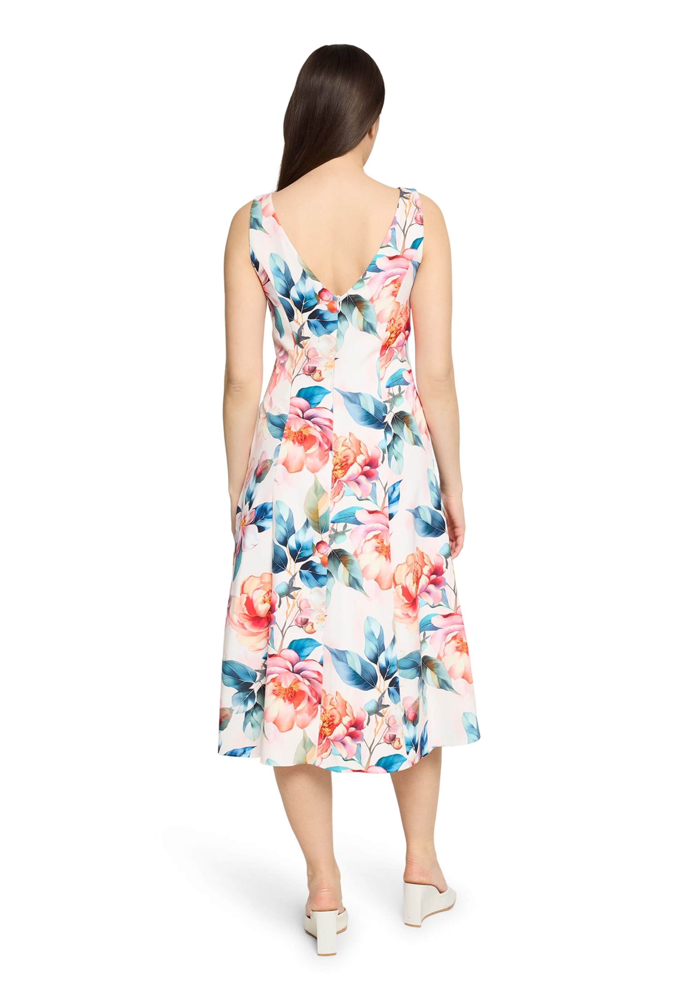 Vera Mont Evening Dress in Orange