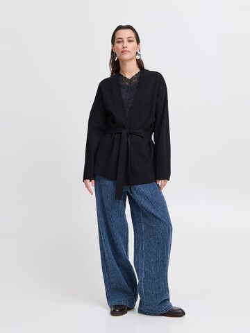 Giacchetta ' BYOTARI BELT CARDIGAN - ' di b.young in nero