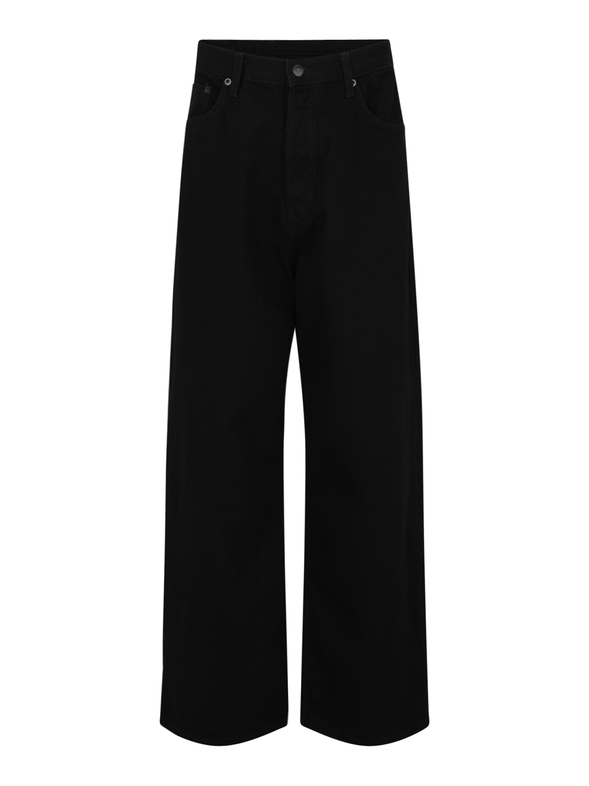 WEEKDAY Kottis Teksapüksid &#x27;Astro&#x27;, värv must: eest vaates