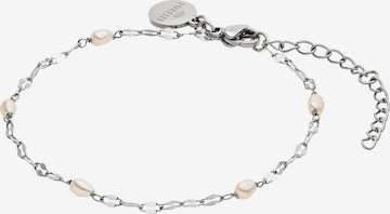 PURELEI - Pulseira 'Delicate Pearl' em prata: frente