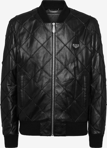 Philipp Plein Jacke in Schwarz: Vorderseite
