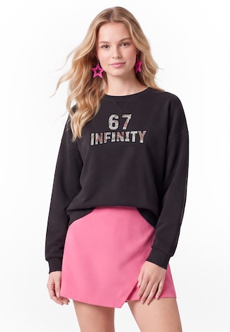 MYMO - Sweatshirt em preto: frente