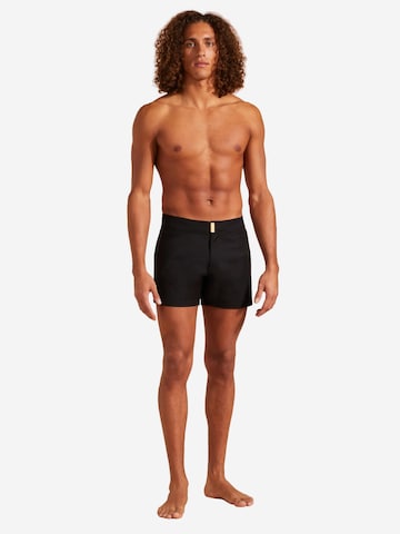 Vilebrequin Badeshorts‌‌‌‌‌‌ in Schwarz: Vorderseite