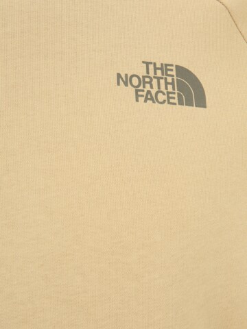 THE NORTH FACE - Ajuste regular Sudadera 'RED BOX' en beige