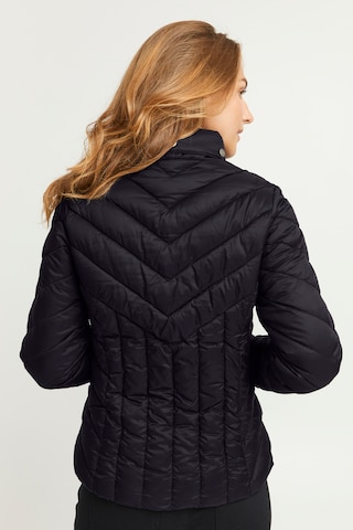 Fransa Steppjacke 'PADMA' in Schwarz