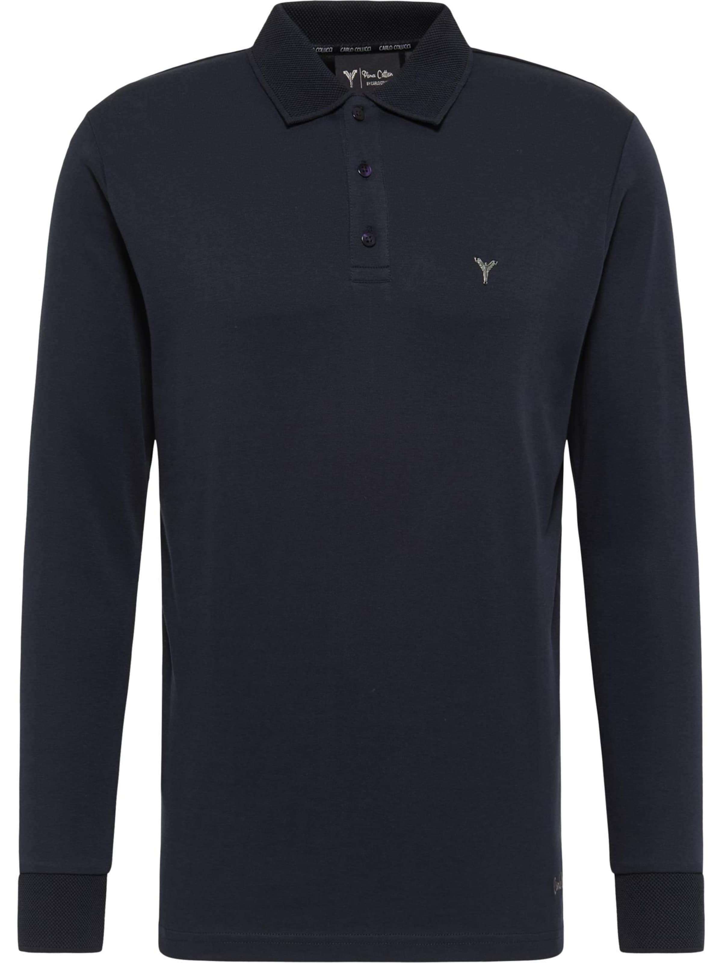 Carlo Colucci Shirt 'Corneanu' in Schwarz: Vorderseite