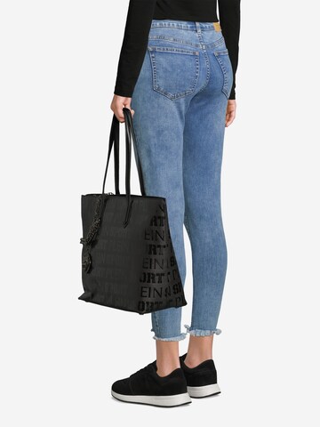 Plein Sport Shopper 'ALICE' in Schwarz